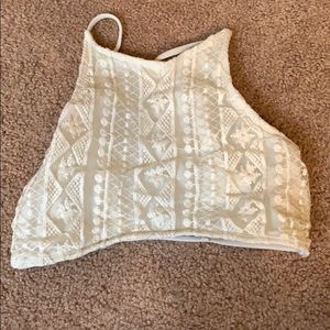 Egg shell colored top